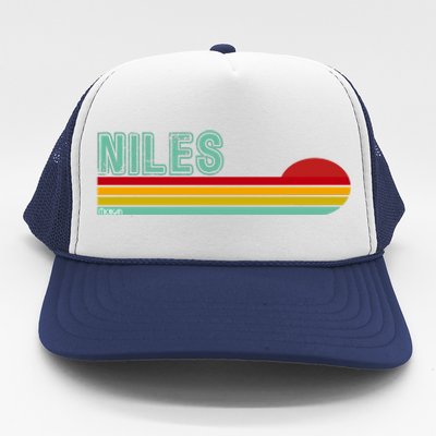 Niles Michigan Trucker Hat