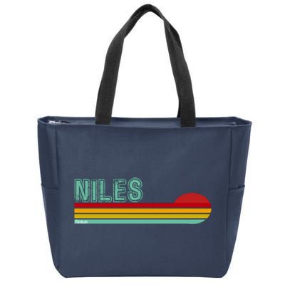 Niles Michigan Zip Tote Bag