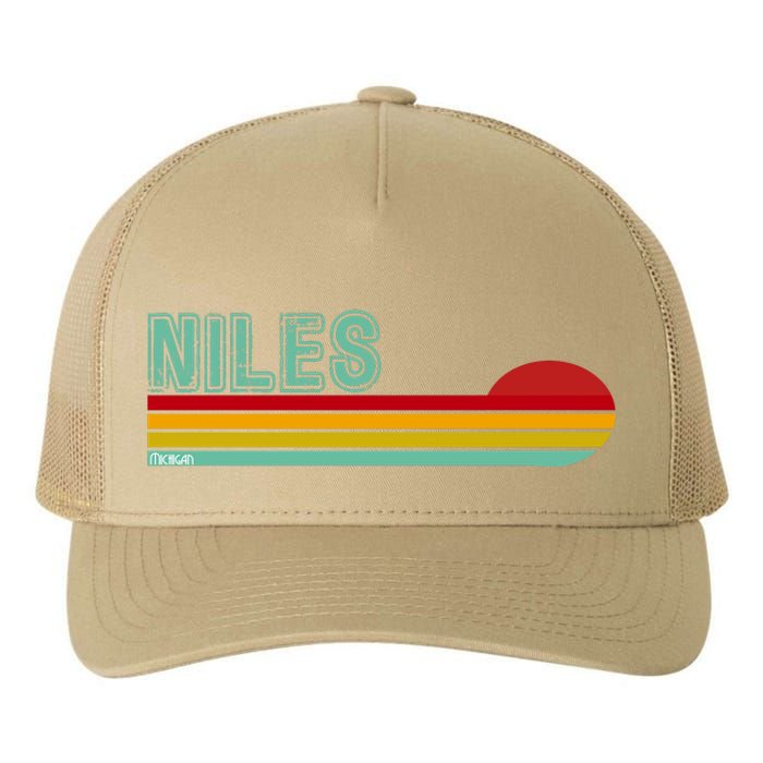 Niles Michigan Yupoong Adult 5-Panel Trucker Hat