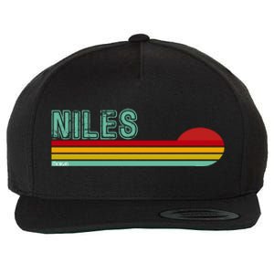 Niles Michigan Wool Snapback Cap