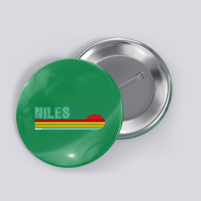 Niles Michigan Button