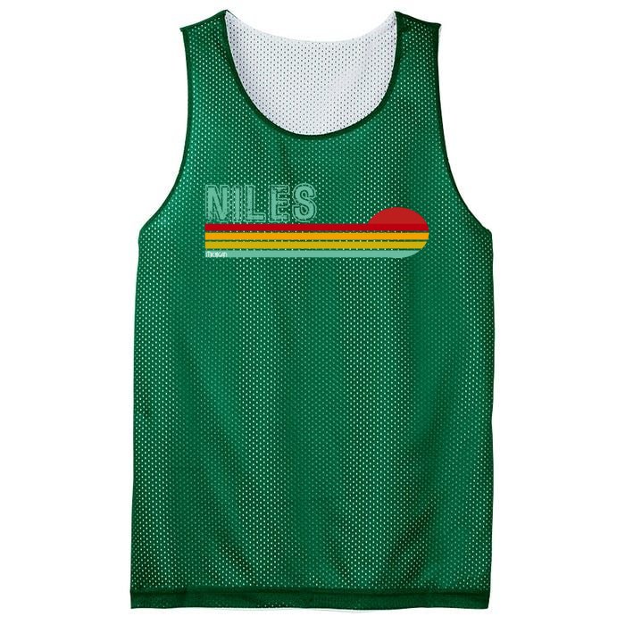 Niles Michigan Mesh Reversible Basketball Jersey Tank