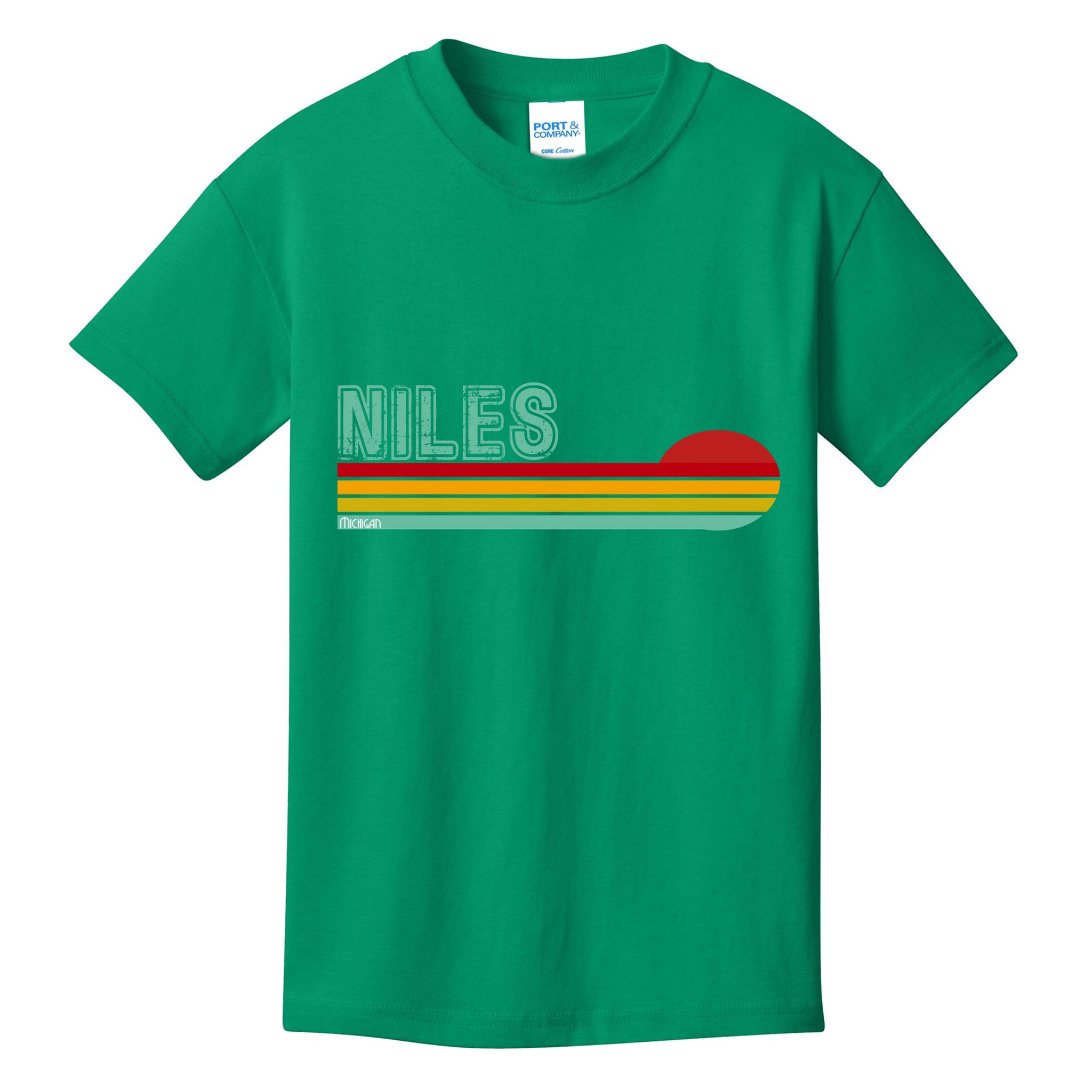 Niles Michigan Kids T-Shirt