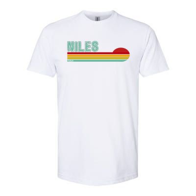 Niles Michigan Softstyle CVC T-Shirt