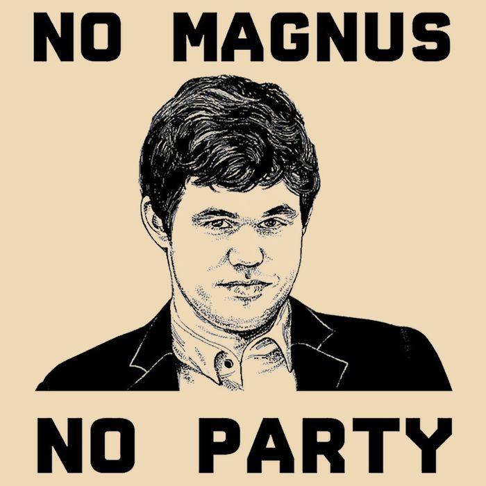 No Magnus No Party Bag