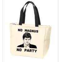 No Magnus No Party Zip Tote Bag