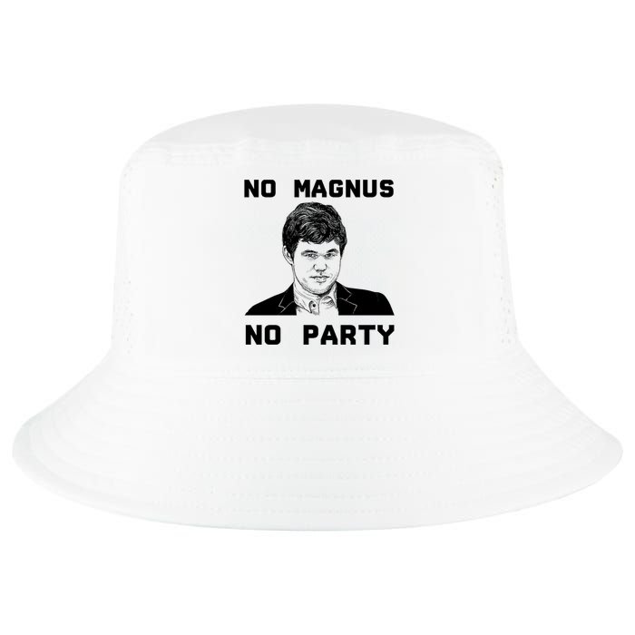 No Magnus No Party Cool Comfort Performance Bucket Hat