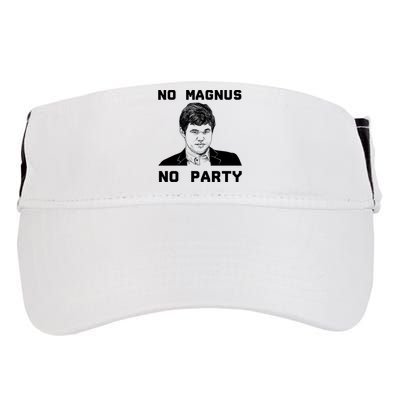 No Magnus No Party Adult Drive Performance Visor
