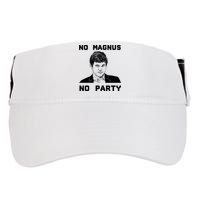No Magnus No Party Adult Drive Performance Visor