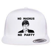 No Magnus No Party Flat Bill Trucker Hat