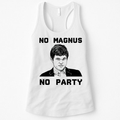 No Magnus No Party Womens Tank Top