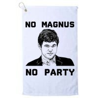 No Magnus No Party Golf Towel
