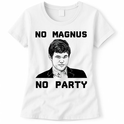 No Magnus No Party Womens T-Shirt