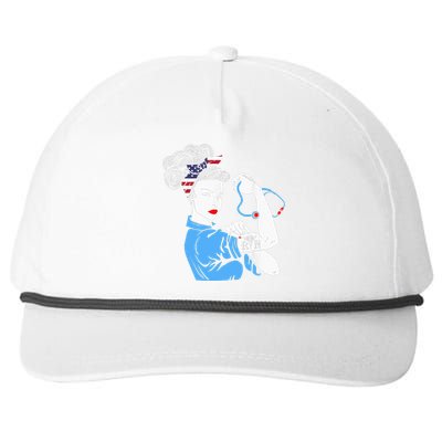 Nurse Mom Nurse Wife Classic Mother's Day Gift Snapback Five-Panel Rope Hat