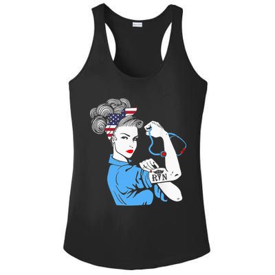 Nurse Mom Nurse Wife Classic Mother's Day Gift Ladies PosiCharge Competitor Racerback Tank