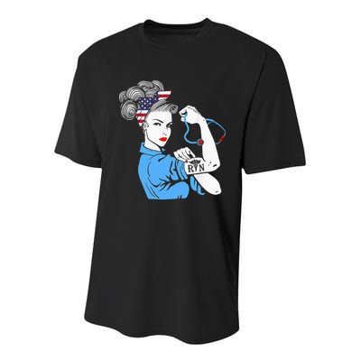 Nurse Mom Nurse Wife Classic Mother's Day Gift Youth Performance Sprint T-Shirt
