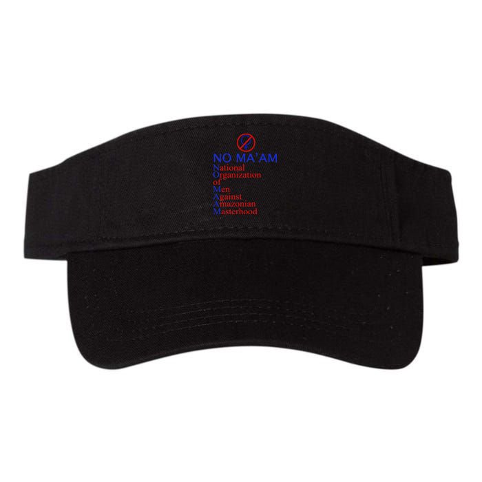 No Ma'am National Organization Of Against Amazonian Visor