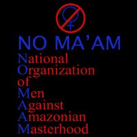 No Ma'am National Organization Of Against Amazonian Wool Snapback Cap