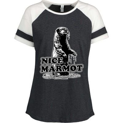 Nice Marmot Enza Ladies Jersey Colorblock Tee