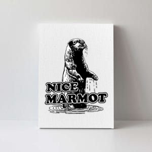 Nice Marmot Canvas