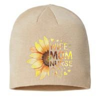 Nurse Mom Nurses Week Wife Nurse Her Mom Life Mother's Day Funny Sustainable Beanie