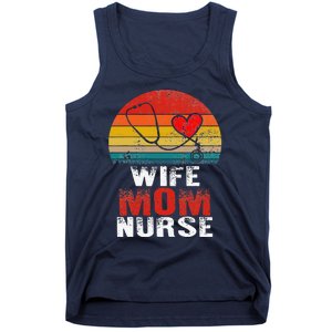 Nurse Mom Nurses Week Wife Nurse Her Mom Life Mother's Day Tank Top