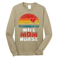 Nurse Mom Nurses Week Wife Nurse Her Mom Life Mother's Day Long Sleeve Shirt