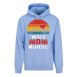 Nurse Mom Nurses Week Wife Nurse Her Mom Life Mother's Day Unisex Surf Hoodie