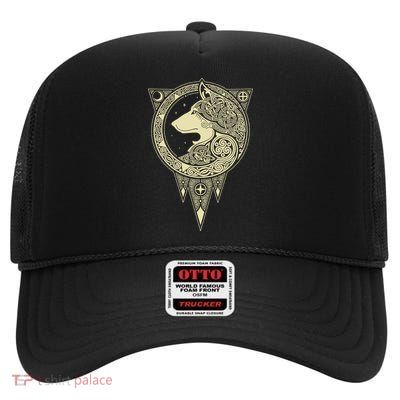Norse Mythology High Crown Mesh Back Trucker Hat