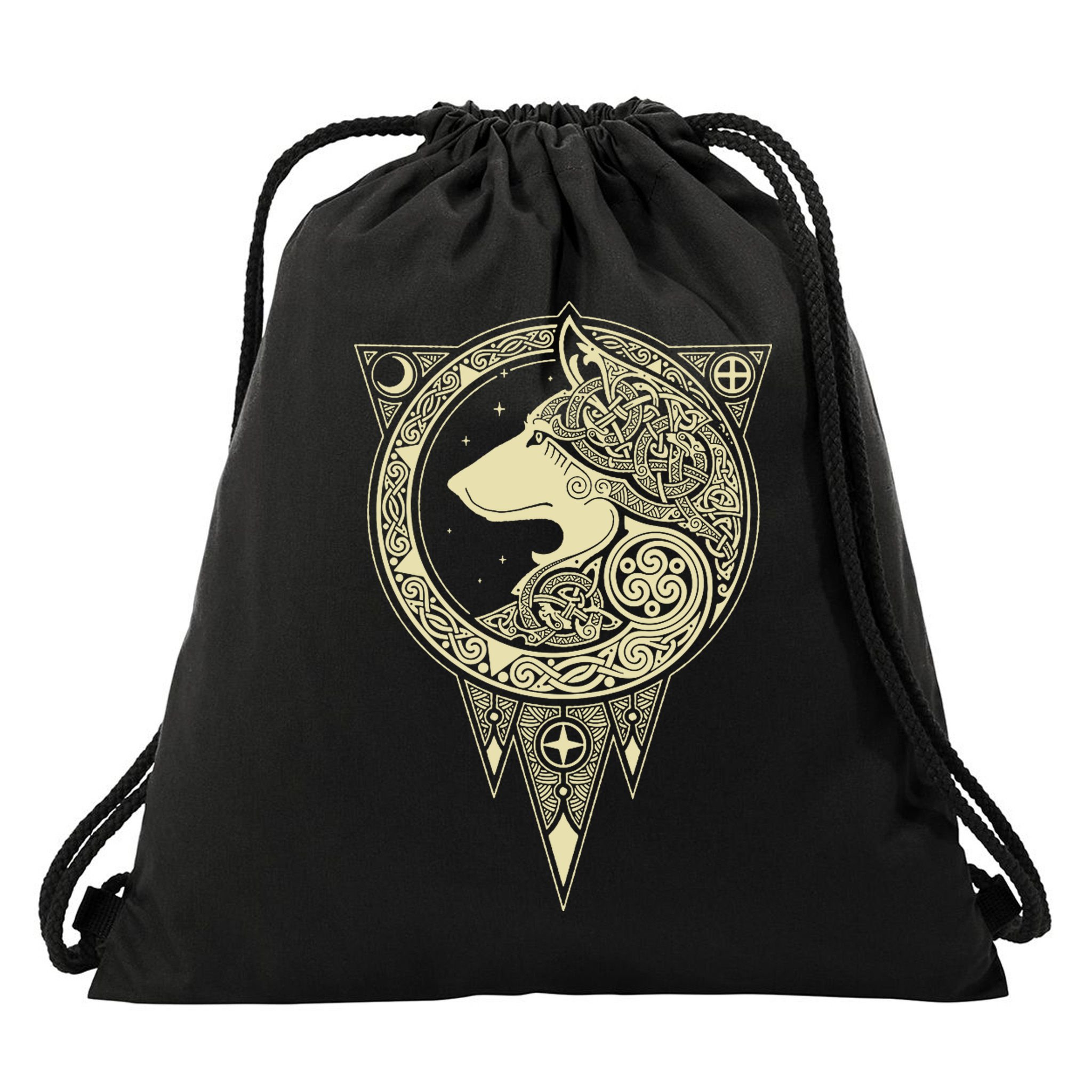 Norse Mythology Drawstring Bag
