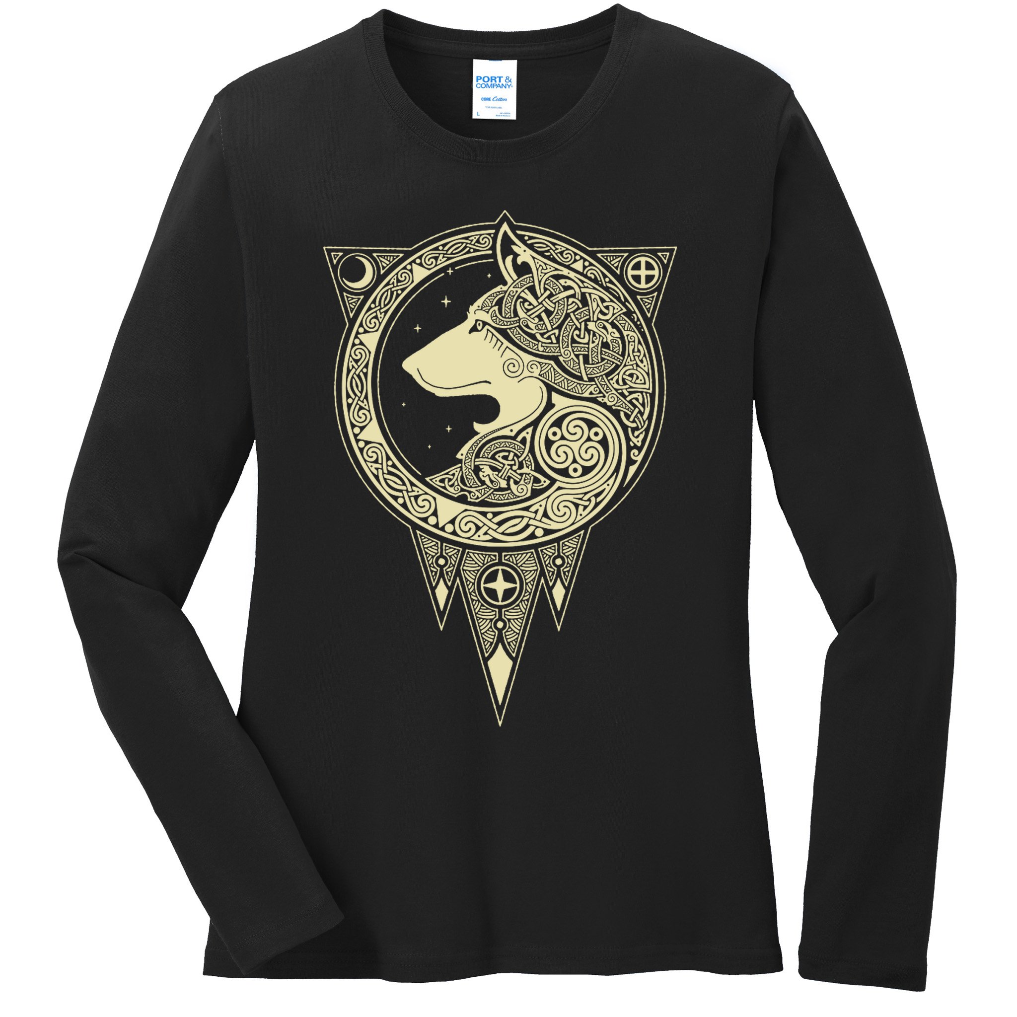 Norse Mythology Ladies Long Sleeve Shirt