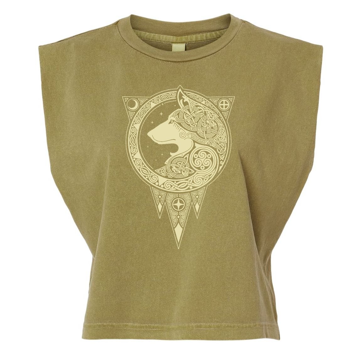 Norse Mythology Garment-Dyed Women's Muscle Tee