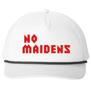 No Maidens Snapback Five-Panel Rope Hat