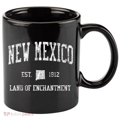 New Mexico 11oz C Handle Ceramic Mug