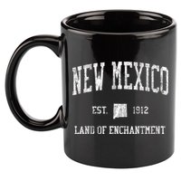 New Mexico 11oz C Handle Ceramic Mug