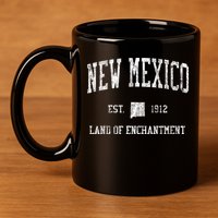 New Mexico 11oz C Handle Ceramic Mug