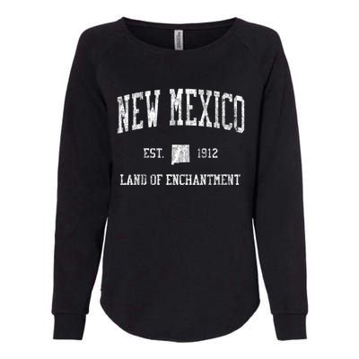 New Mexico Womens California Wash Sweatshirt