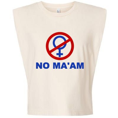 No Maam No Maam Garment-Dyed Women's Muscle Tee