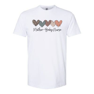 Novelty Mother Nurse Life Heart Love Nurse Week Gift Softstyle CVC T-Shirt