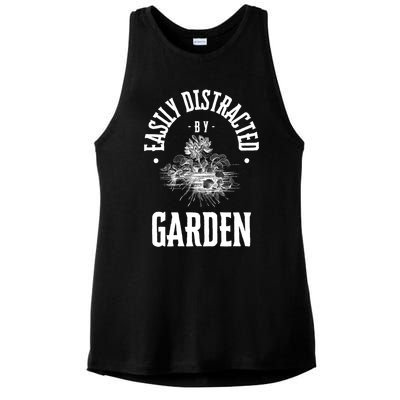 NatureS Muse: National Gardening Day Edition Gift Ladies PosiCharge Tri-Blend Wicking Tank