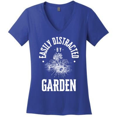 NatureS Muse: National Gardening Day Edition Gift Women's V-Neck T-Shirt