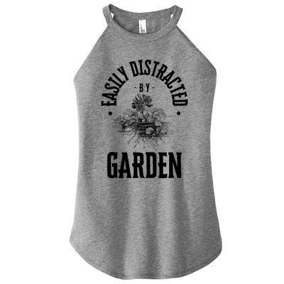 NatureS Muse: National Gardening Day Edition Gift Women's Perfect Tri Rocker Tank