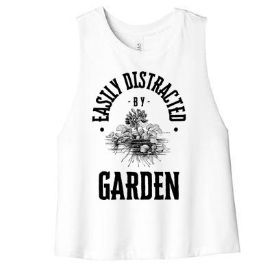 NatureS Muse: National Gardening Day Edition Gift Women's Racerback Cropped Tank