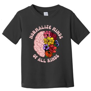 Normalize Minds Of All Kinds Autism Awareness Toddler T-Shirt