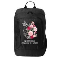 Normalize Minds Of All Kinds Autism Neurodiversity Inclusion City Backpack