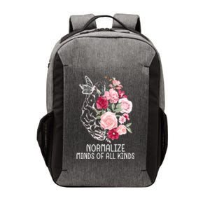 Normalize Minds Of All Kinds Autism Neurodiversity Inclusion Vector Backpack