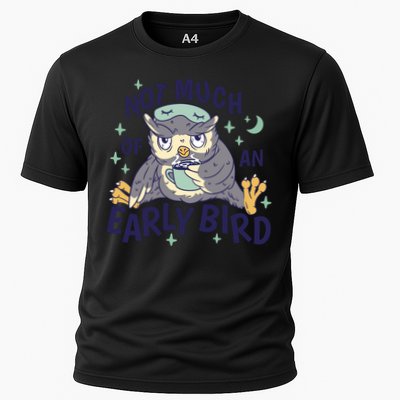 Not Much Of An Early Bird Owl Performance Shirt