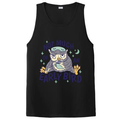 Not Much Of An Early Bird Owl PosiCharge Competitor Tank