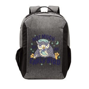 Not Much Of An Early Bird Owl Vector Backpack