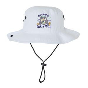 Not Much Of An Early Bird Owl Legacy Cool Fit Booney Bucket Hat